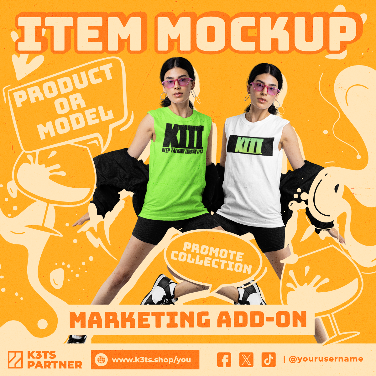Marketing Add-On Product Mock-up Image
