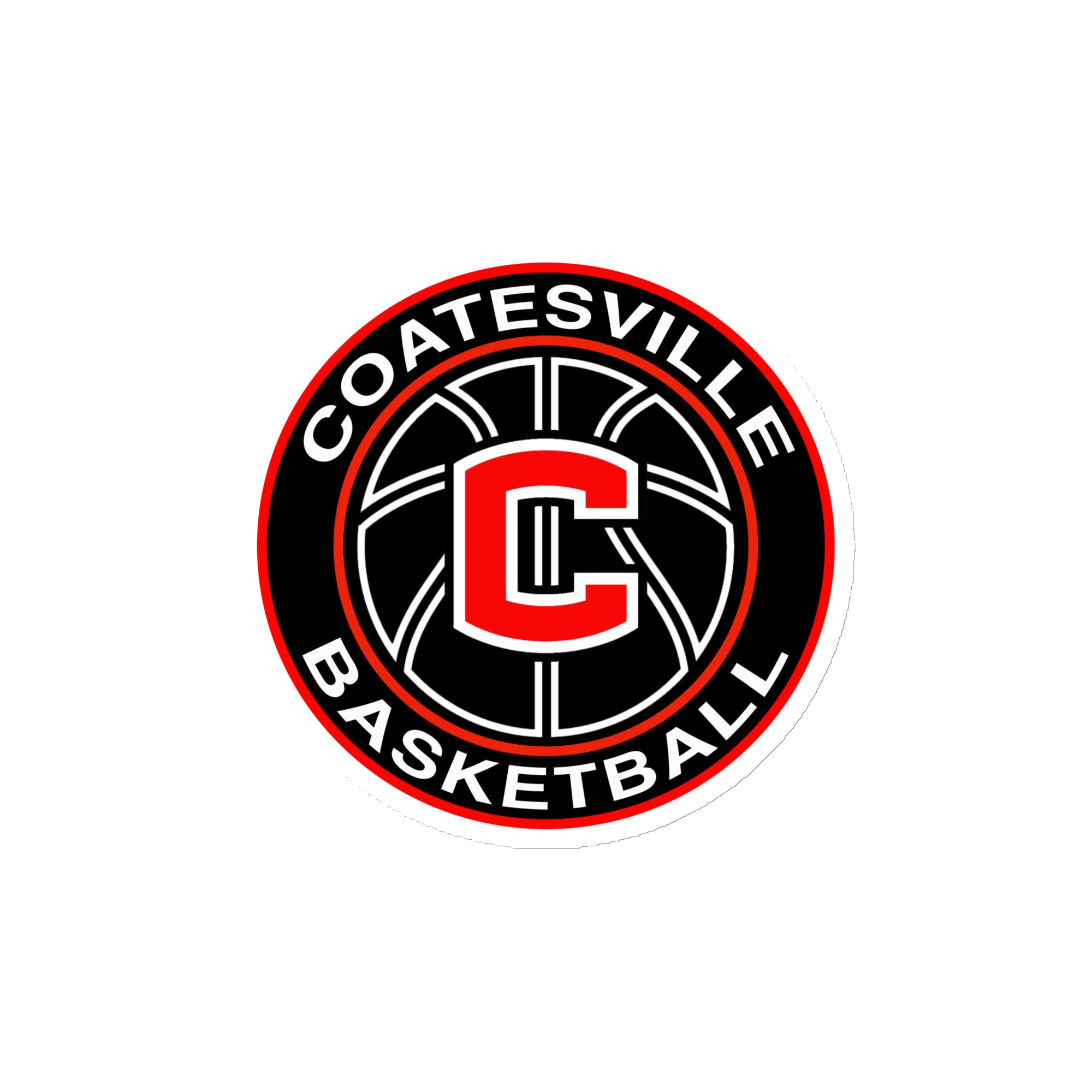 Coatesville Basketball Logo Magnet