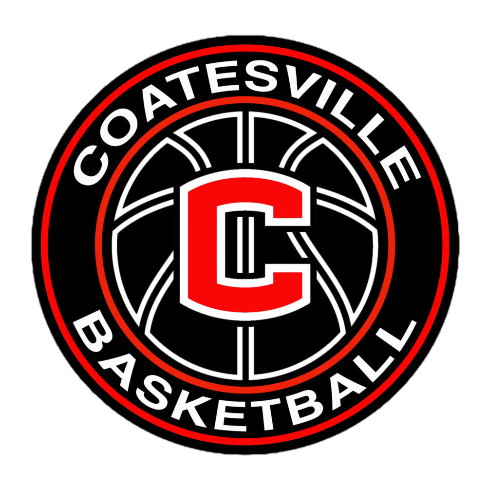 Coatesville Basketball Logo Bubble-free Stickers