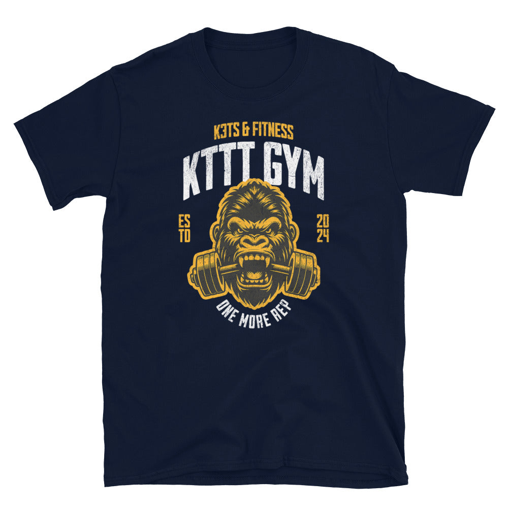 K3T’s Gym Gorilla - One More Rep Short-Sleeve Unisex T-Shirt