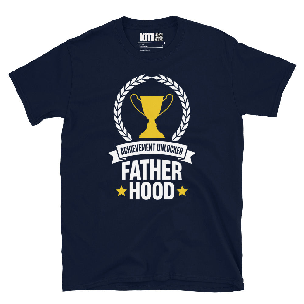 Fatherhood Unlocked - Trophy Dad Short-Sleeve Unisex T-Shirt