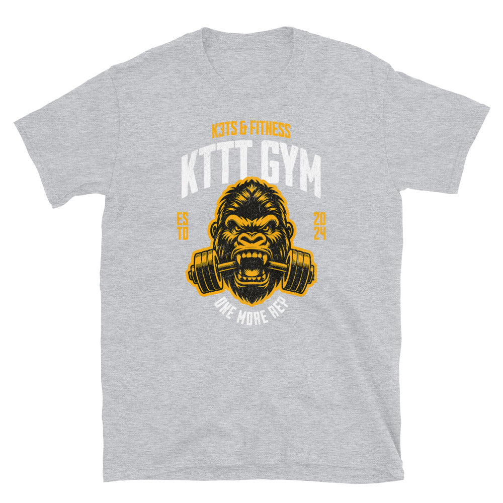 K3T’s Gym Gorilla - One More Rep Short-Sleeve Unisex T-Shirt