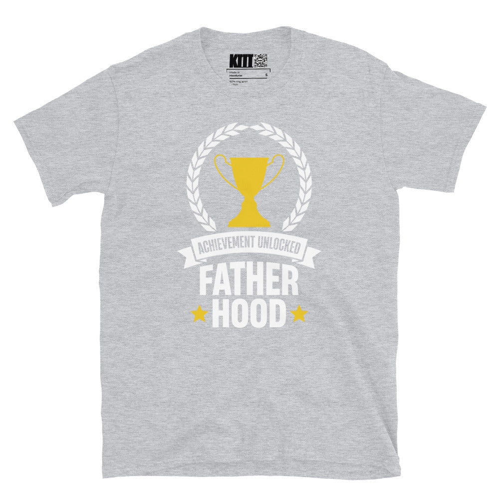 Fatherhood Unlocked - Trophy Dad Short-Sleeve Unisex T-Shirt