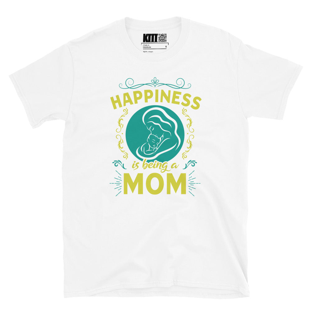 Happiness Is Being a Mom - Heart Full of Joy Short-Sleeve Unisex T-Shirt