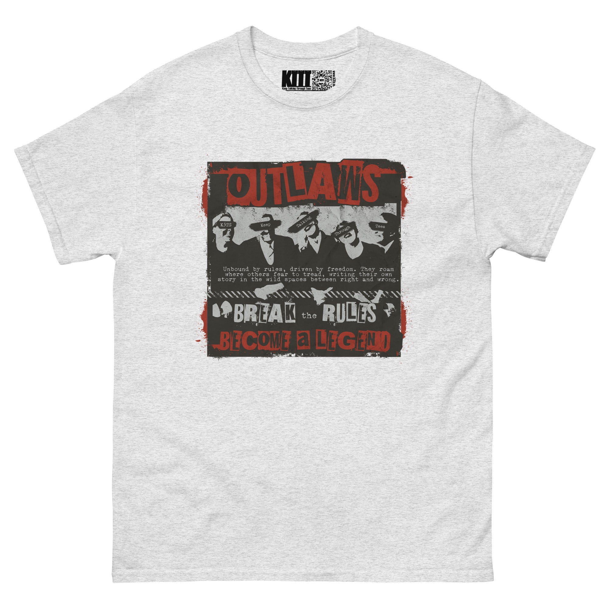 Outlaws - Break the Rules, Become a Legend Unisex Classic Tee