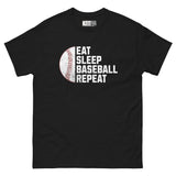 Eat Sleep Baseball Repeat Unisex Classic Tee