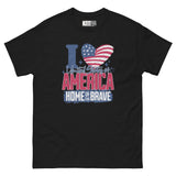 I Love America - Home of the Brave Unisex Classic Tee