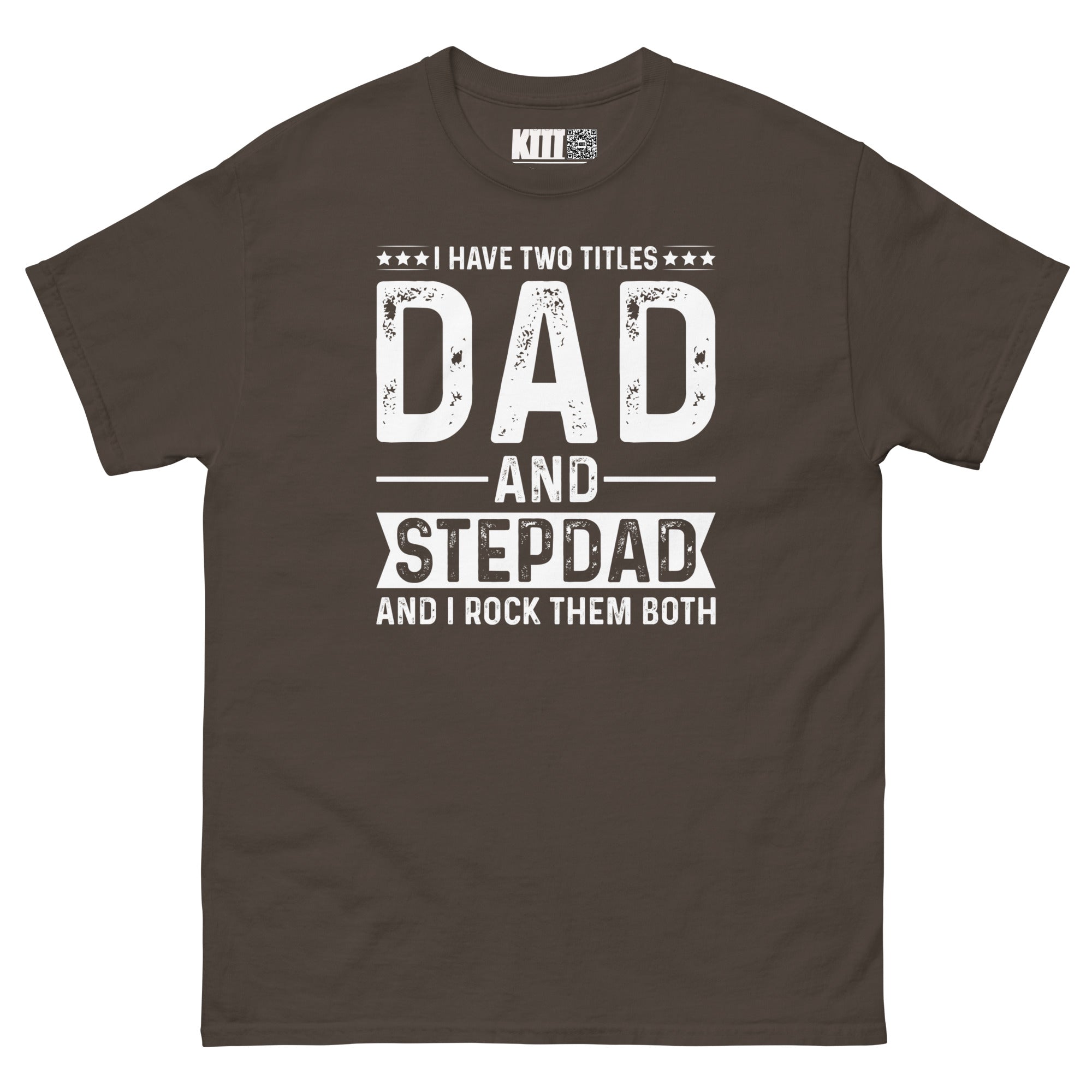 Dad & Stepdad - Double Title Rockstar Unisex Classic Tee
