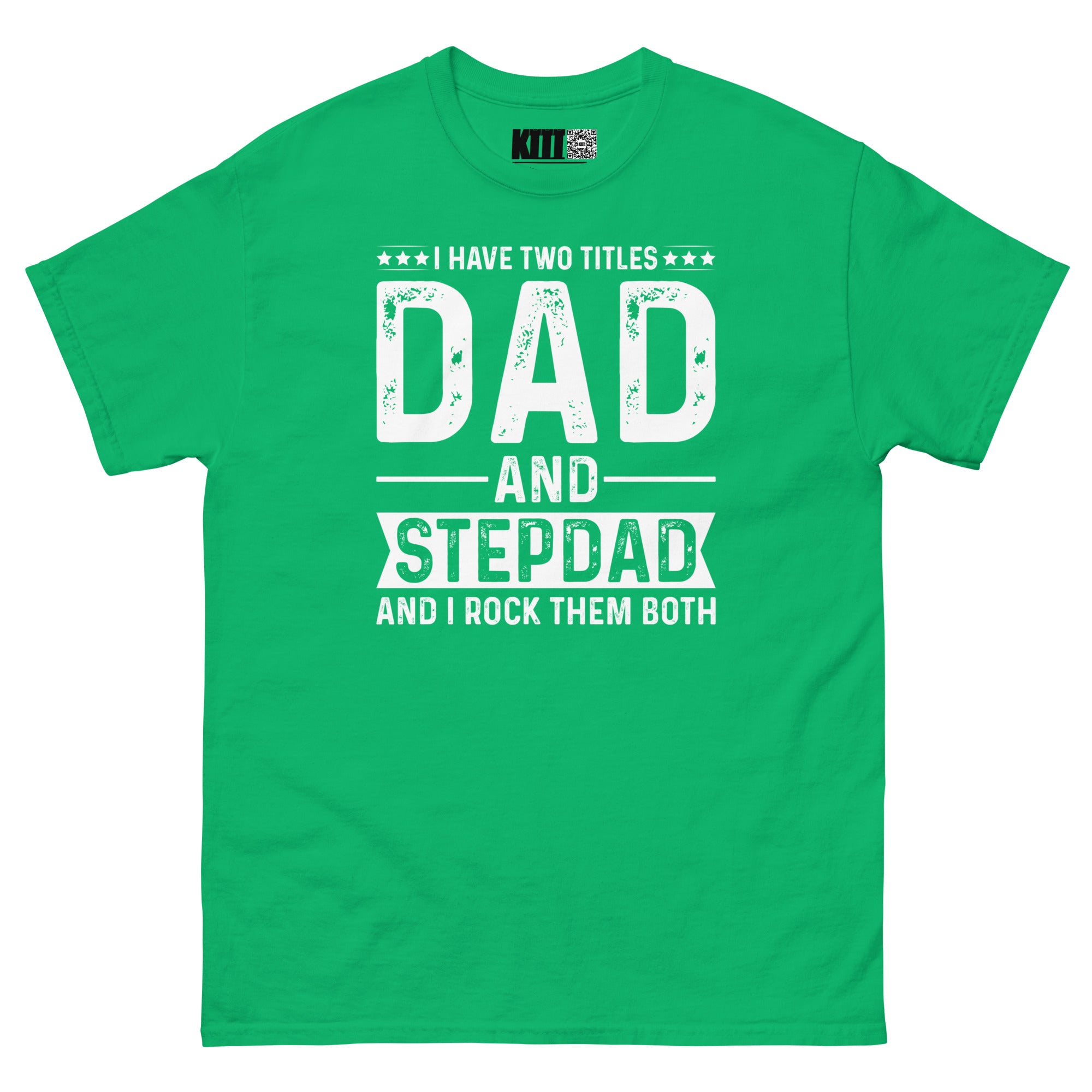 Dad & Stepdad - Double Title Rockstar Unisex Classic Tee