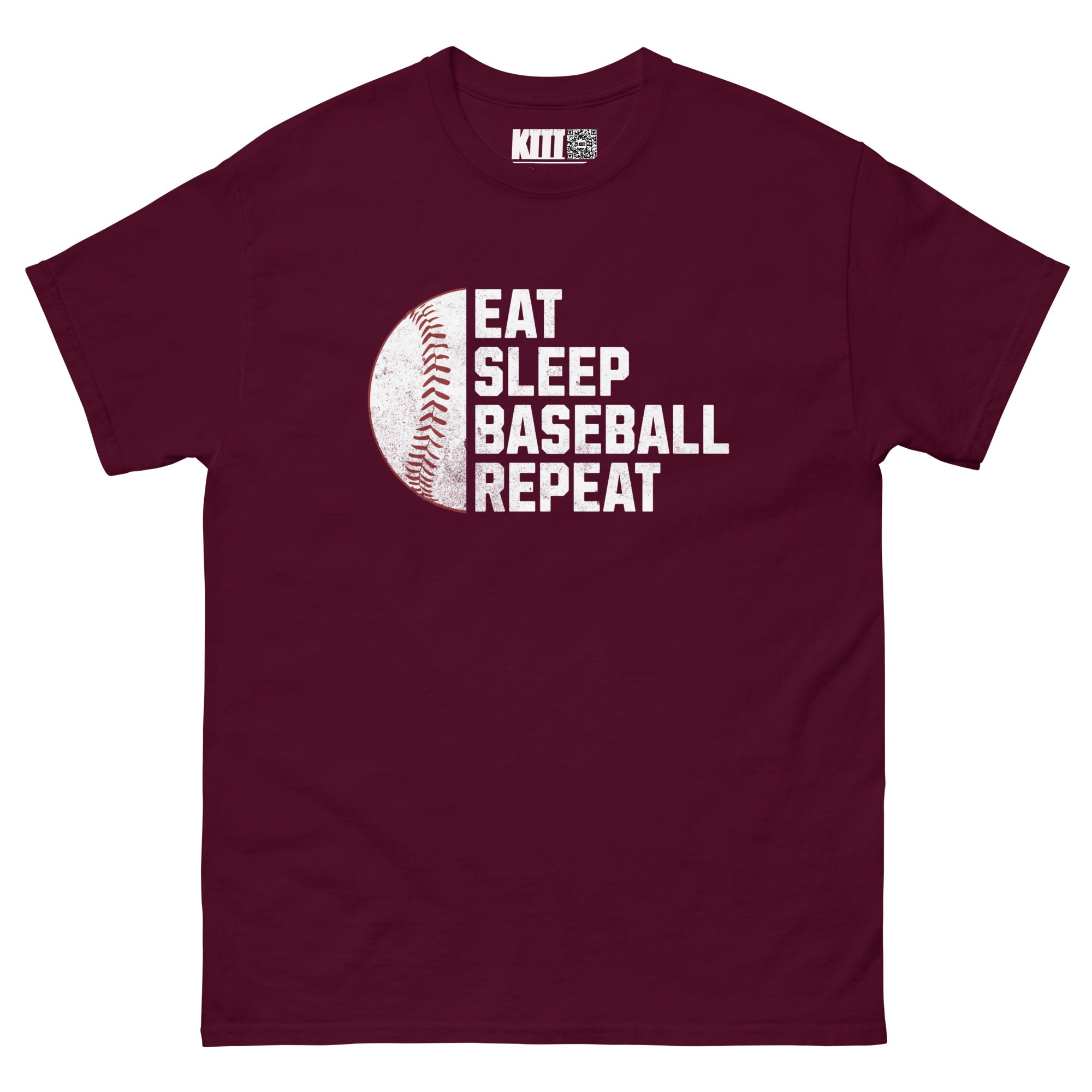 Eat Sleep Baseball Repeat Unisex Classic Tee