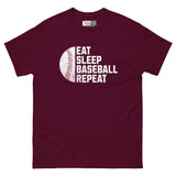 Eat Sleep Baseball Repeat Unisex Classic Tee