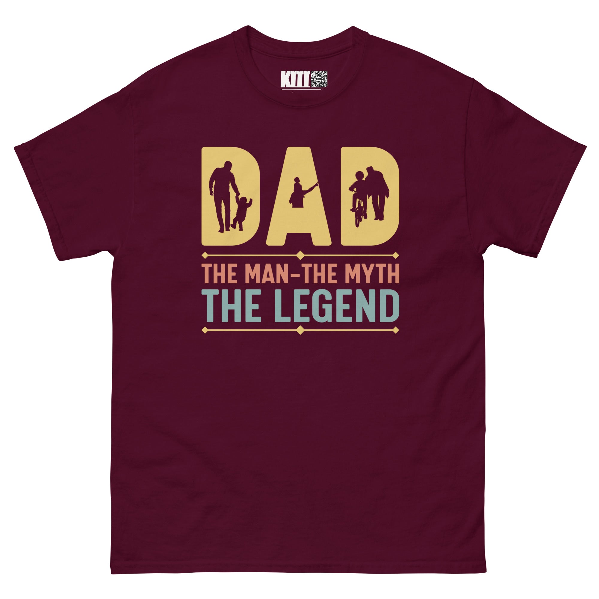 Dad: The Man, The Myth, The Legend Unisex Classic Tee