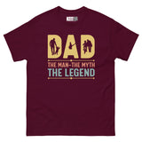 Dad: The Man, The Myth, The Legend Unisex Classic Tee