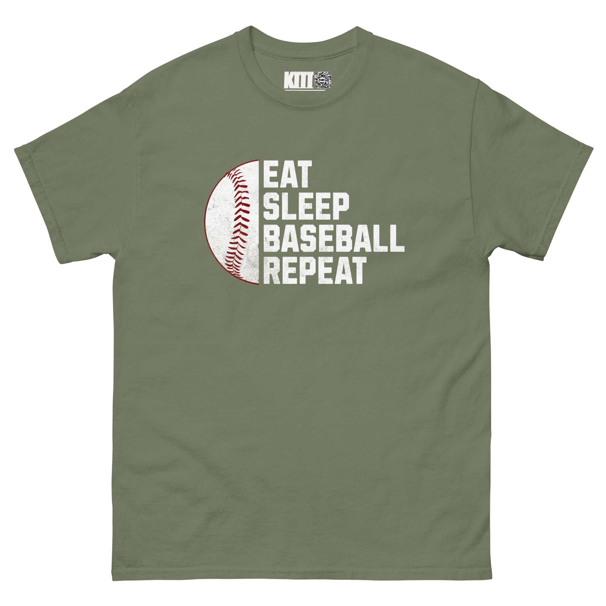 Eat Sleep Baseball Repeat Unisex Classic Tee