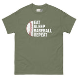 Eat Sleep Baseball Repeat Unisex Classic Tee
