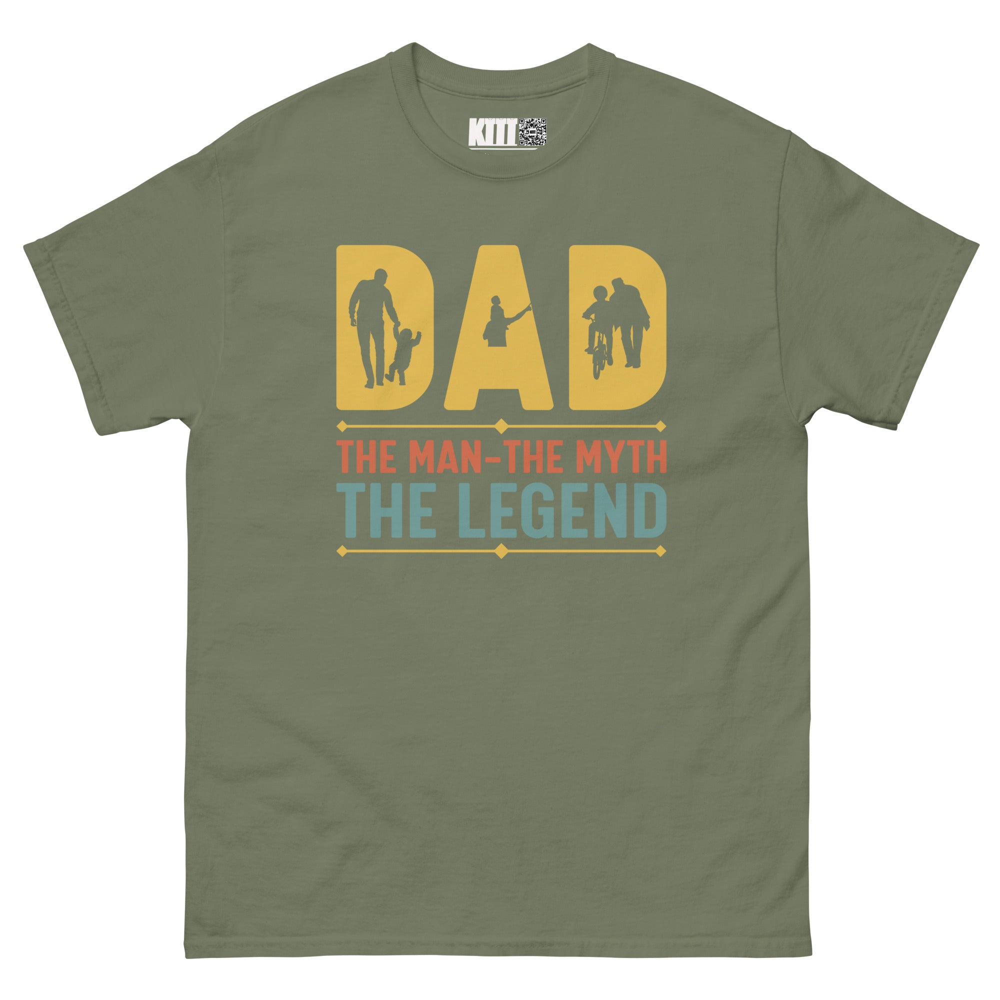 Dad: The Man, The Myth, The Legend Unisex Classic Tee