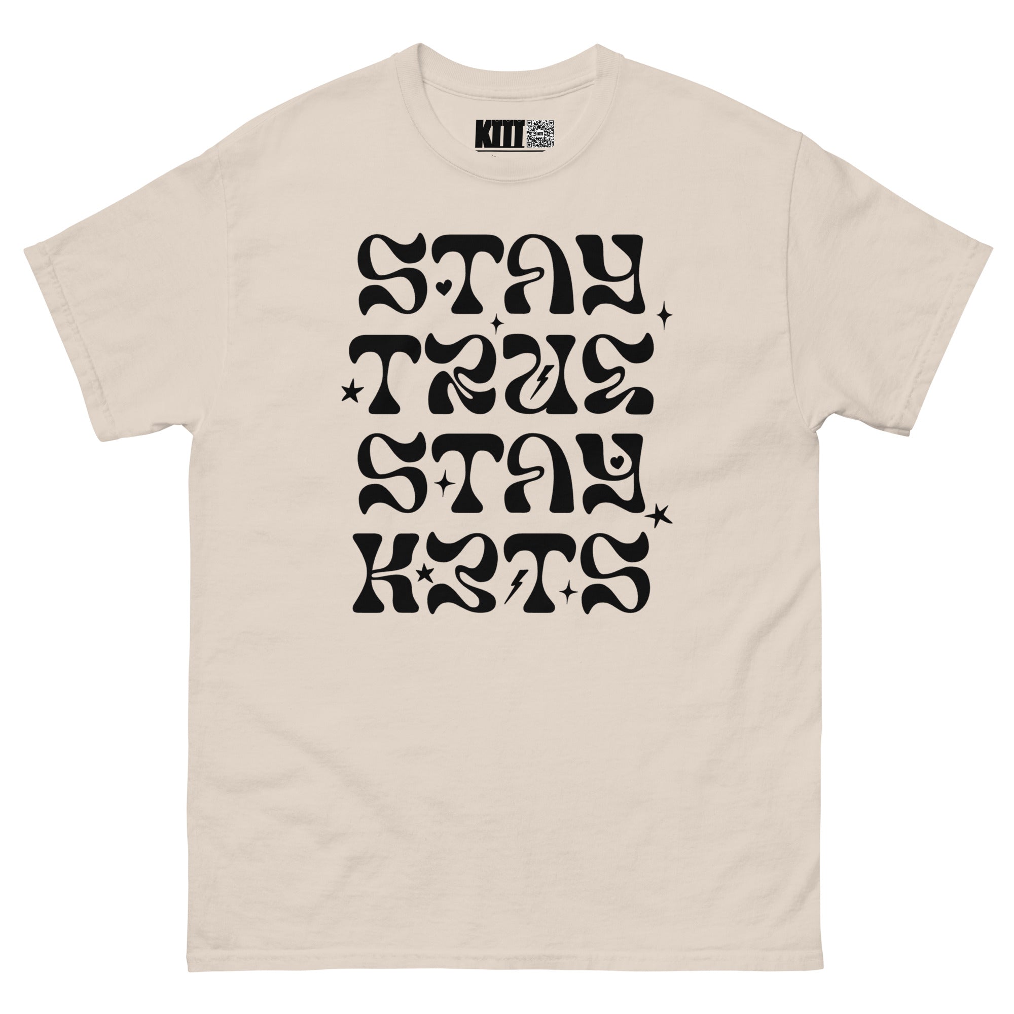 Stay True, Stay K3TS - Psychedelic Waves Unisex Classic Tee