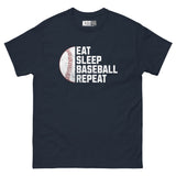 Eat Sleep Baseball Repeat Unisex Classic Tee