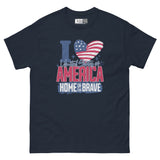 I Love America - Home of the Brave Unisex Classic Tee