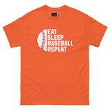 Eat Sleep Baseball Repeat Unisex Classic Tee
