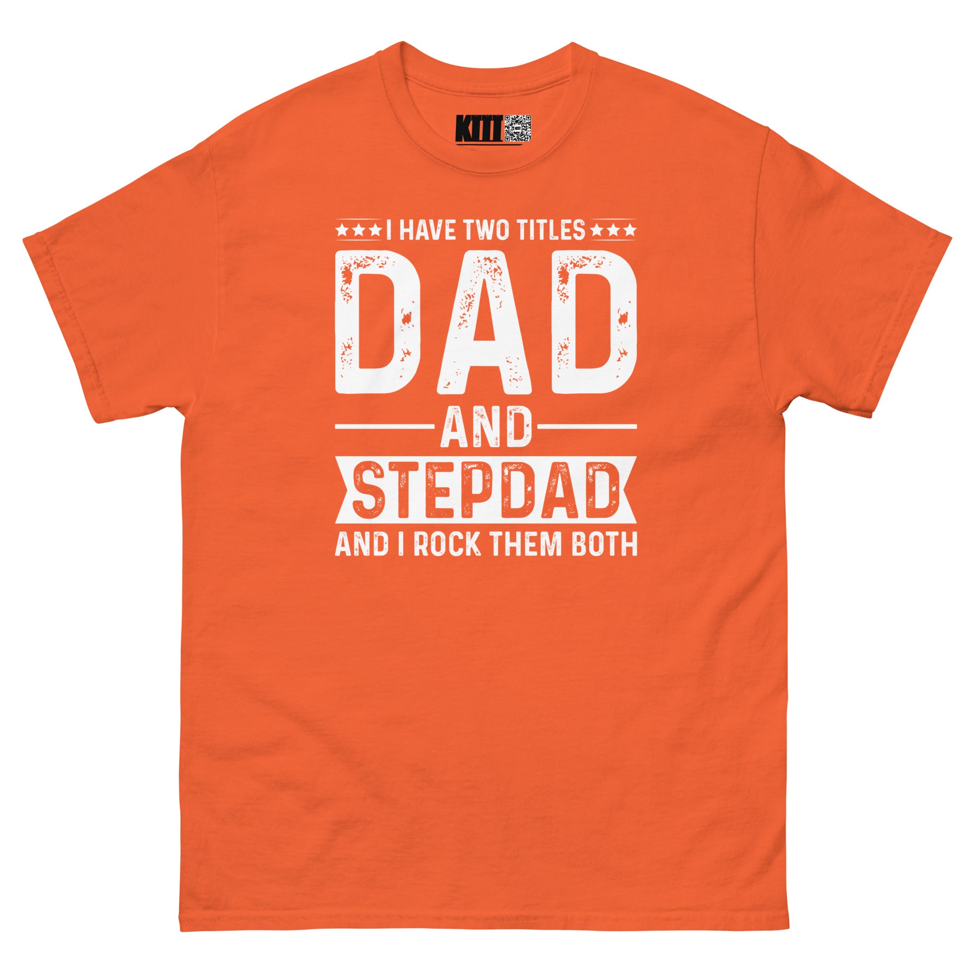 Dad & Stepdad - Double Title Rockstar Unisex Classic Tee
