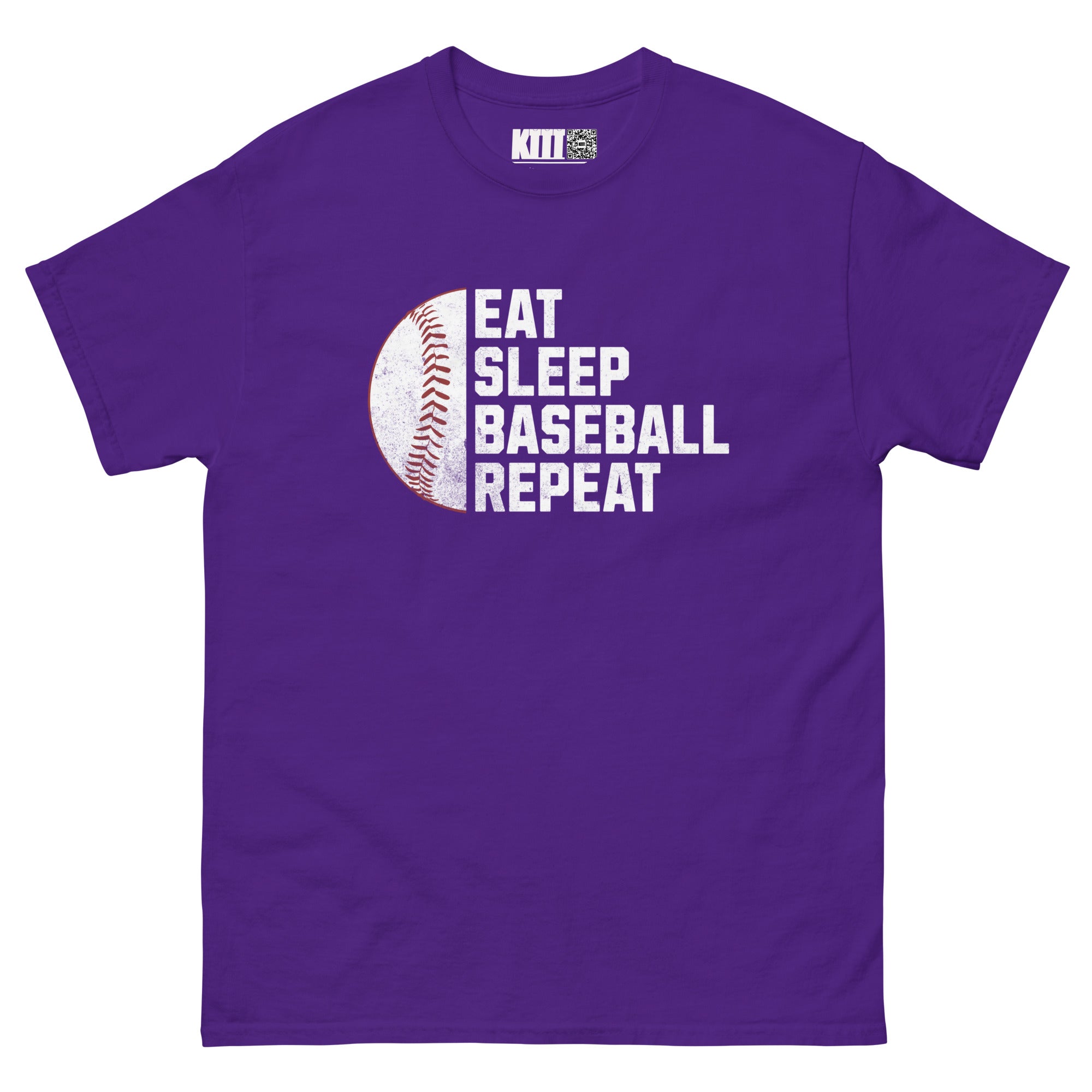 Eat Sleep Baseball Repeat Unisex Classic Tee