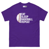 Eat Sleep Baseball Repeat Unisex Classic Tee