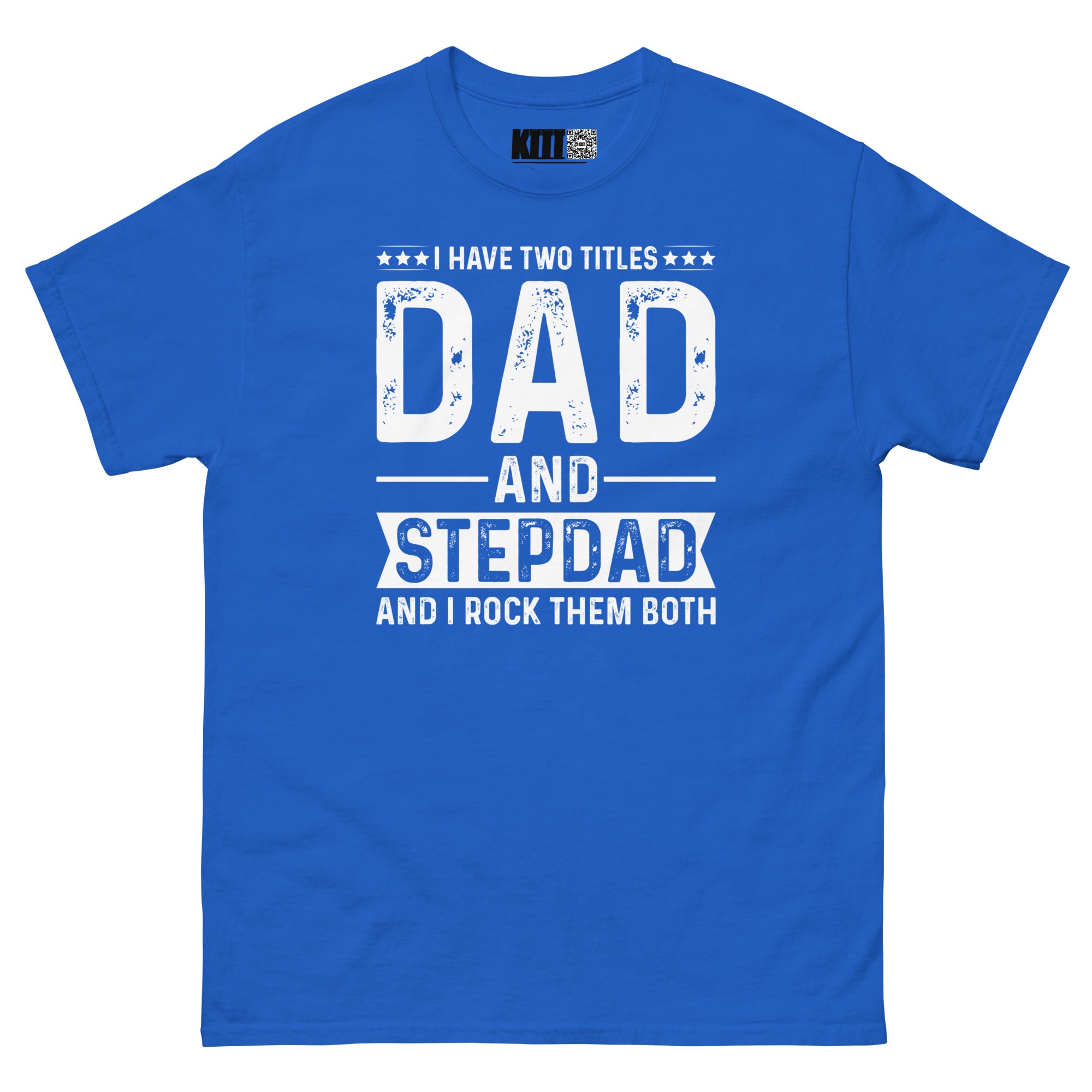 Dad & Stepdad - Double Title Rockstar Unisex Classic Tee