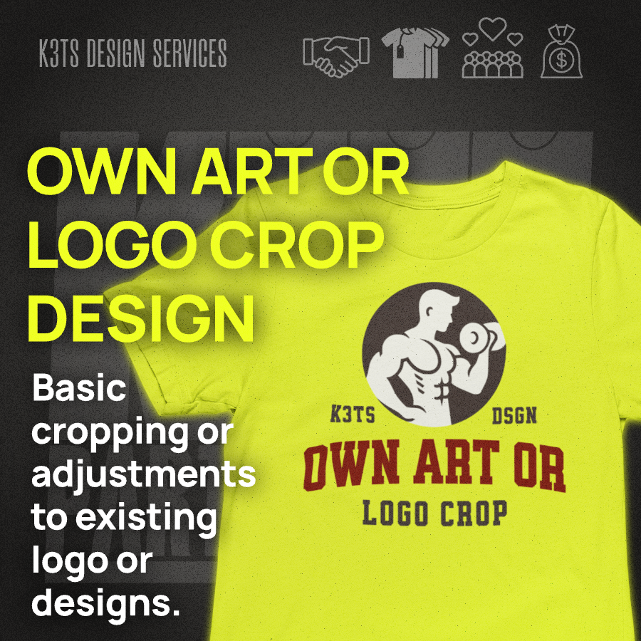 Own Art or Logo Crop
