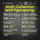 Multi-Collection MVP Partnership ($199.99/mo or save 10% annually)