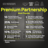 Premium Partnership ($39.99/mo or save 10% annually)