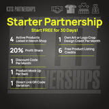 Starter Partnership ($19.99/mo or save 10% annually)