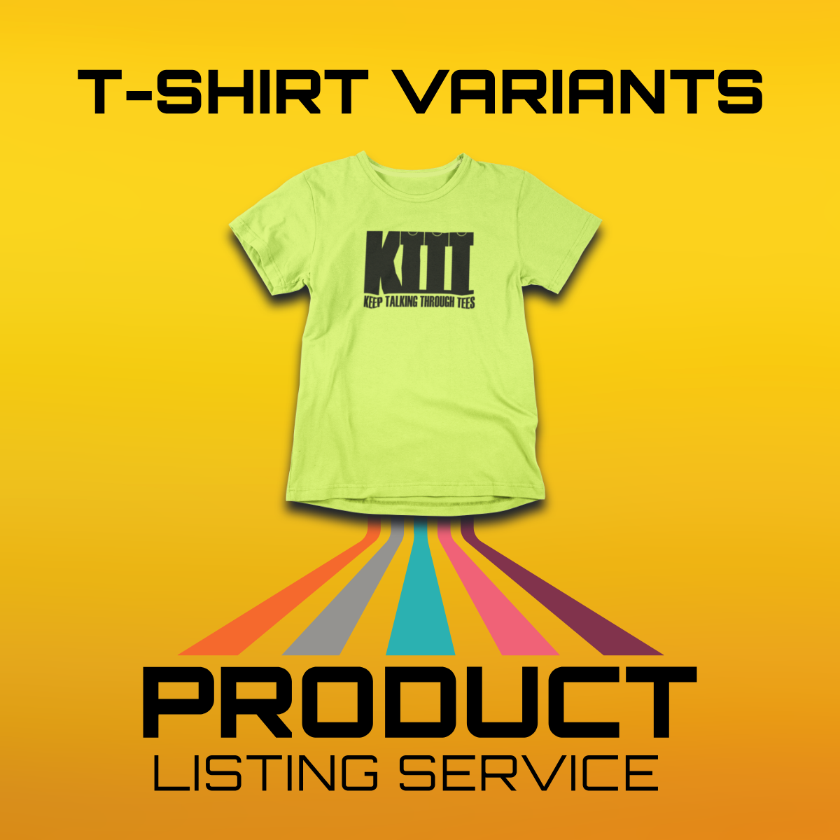 Product Listing Service: T-Shirt Variants