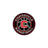 Coatesville Basketball Logo Bubble-free Stickers