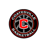 Coatesville Basketball Logo Bubble-free Stickers