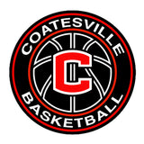 Coatesville Basketball Logo Bubble-free Stickers