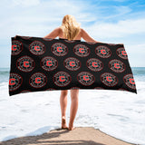 Coatesville Basketball Logo Beach Towel