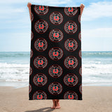 Coatesville Basketball Logo Beach Towel