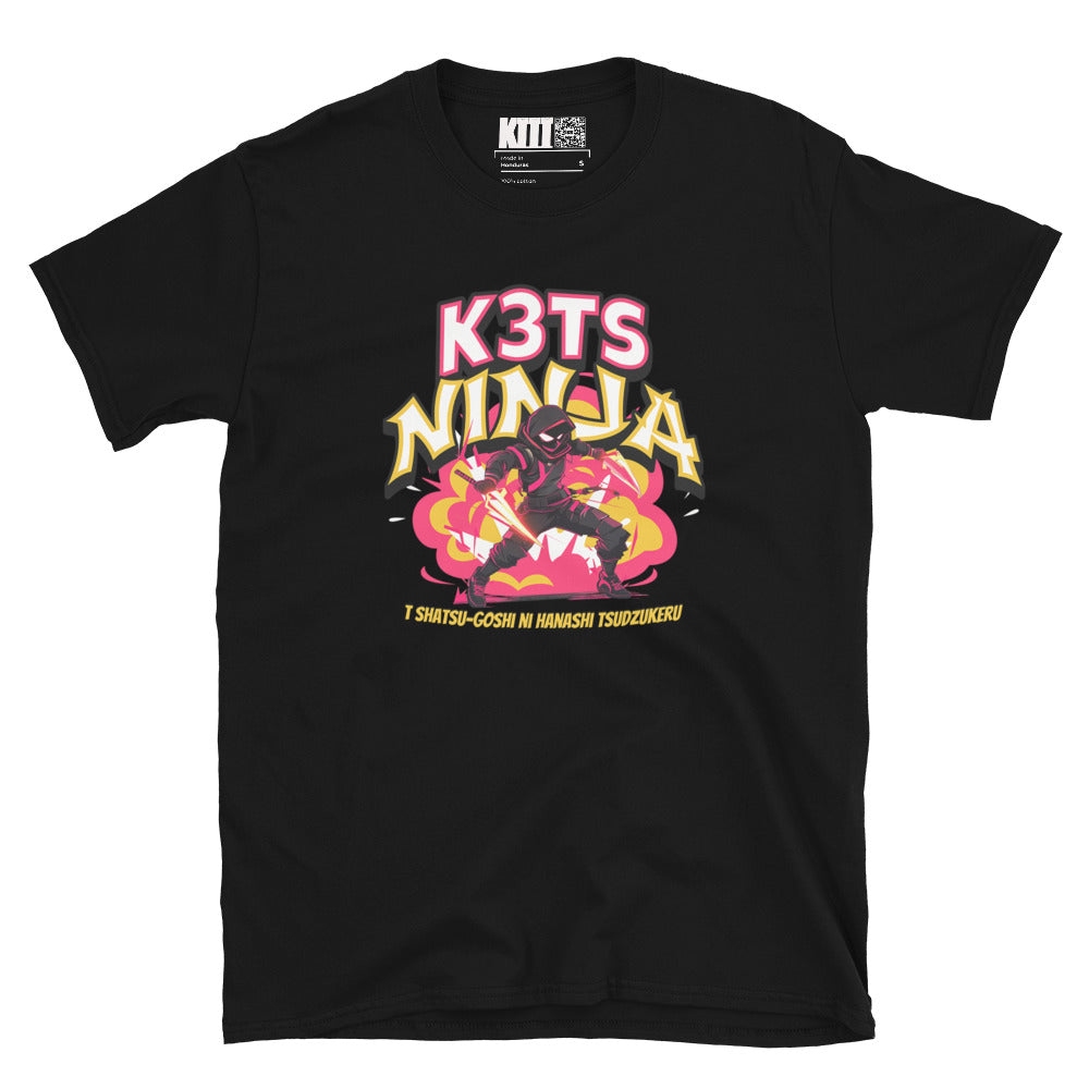 K3T’s Ninja - Japanese Slogan Short-Sleeve Unisex T-Shirt