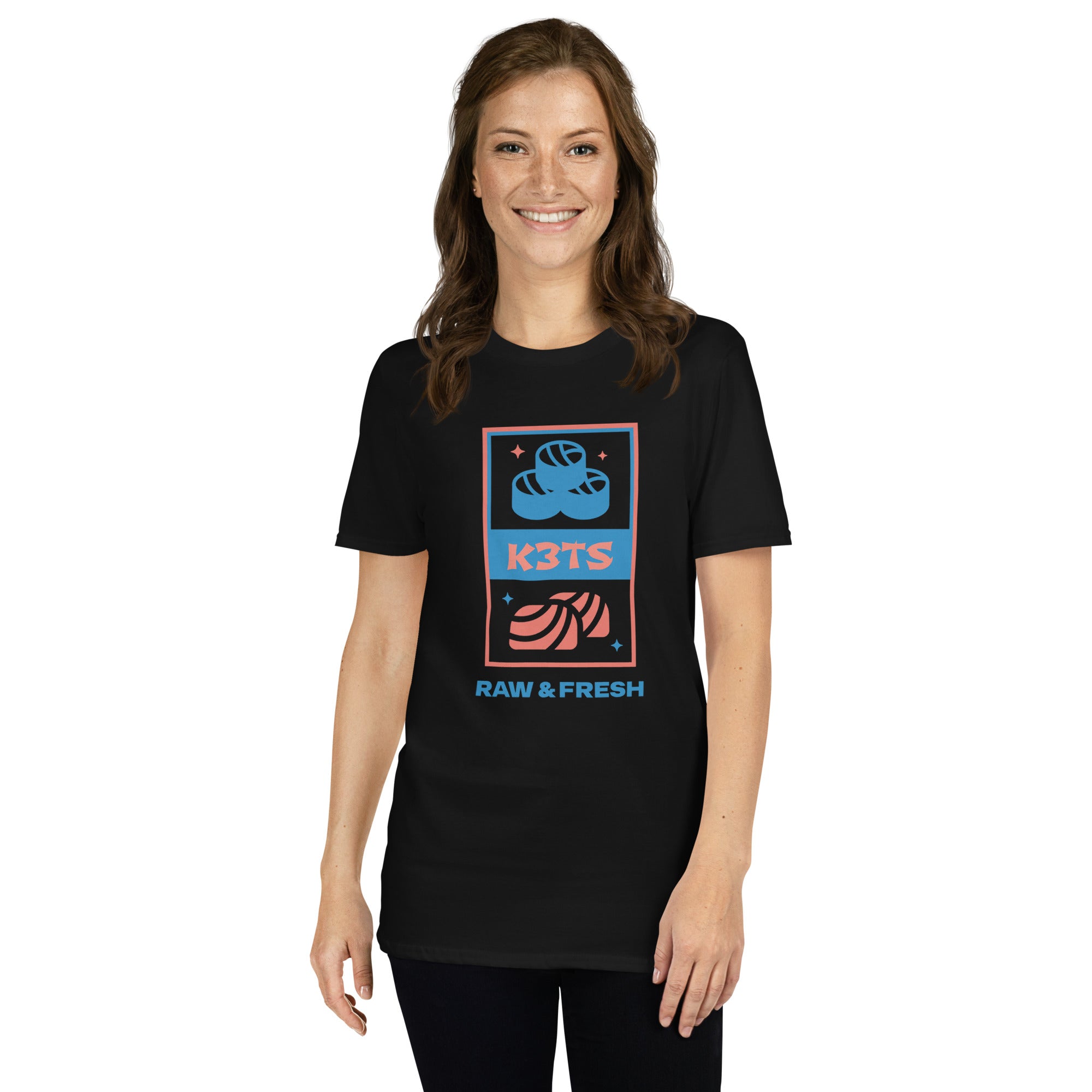 K3T’s Raw and Fresh Sushi Short-Sleeve Unisex T-Shirt