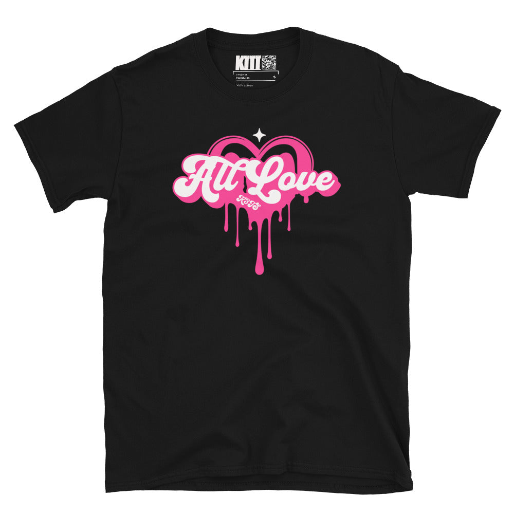 All Love - Painted Heart - Short-Sleeve Unisex T-Shirt