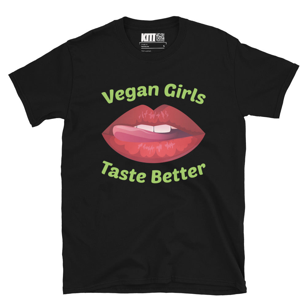 Vegan Girls Taste Better - Flavor of Life Short-Sleeve Unisex T-Shirt