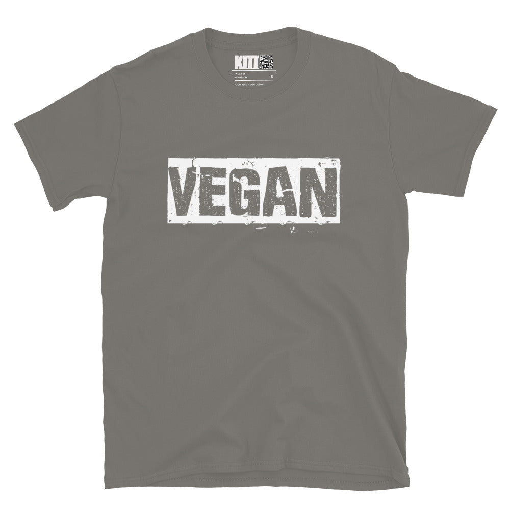 Vegan - Plant-Powered Rebel Short-Sleeve Unisex T-Shirt