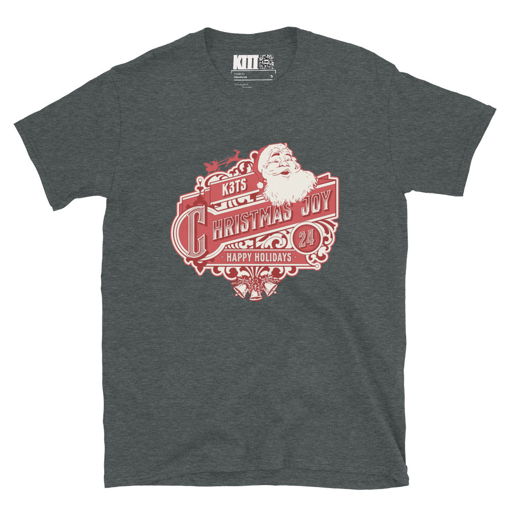 Christmas Joy - Santa Claus - Short-Sleeve Unisex T-Shirt