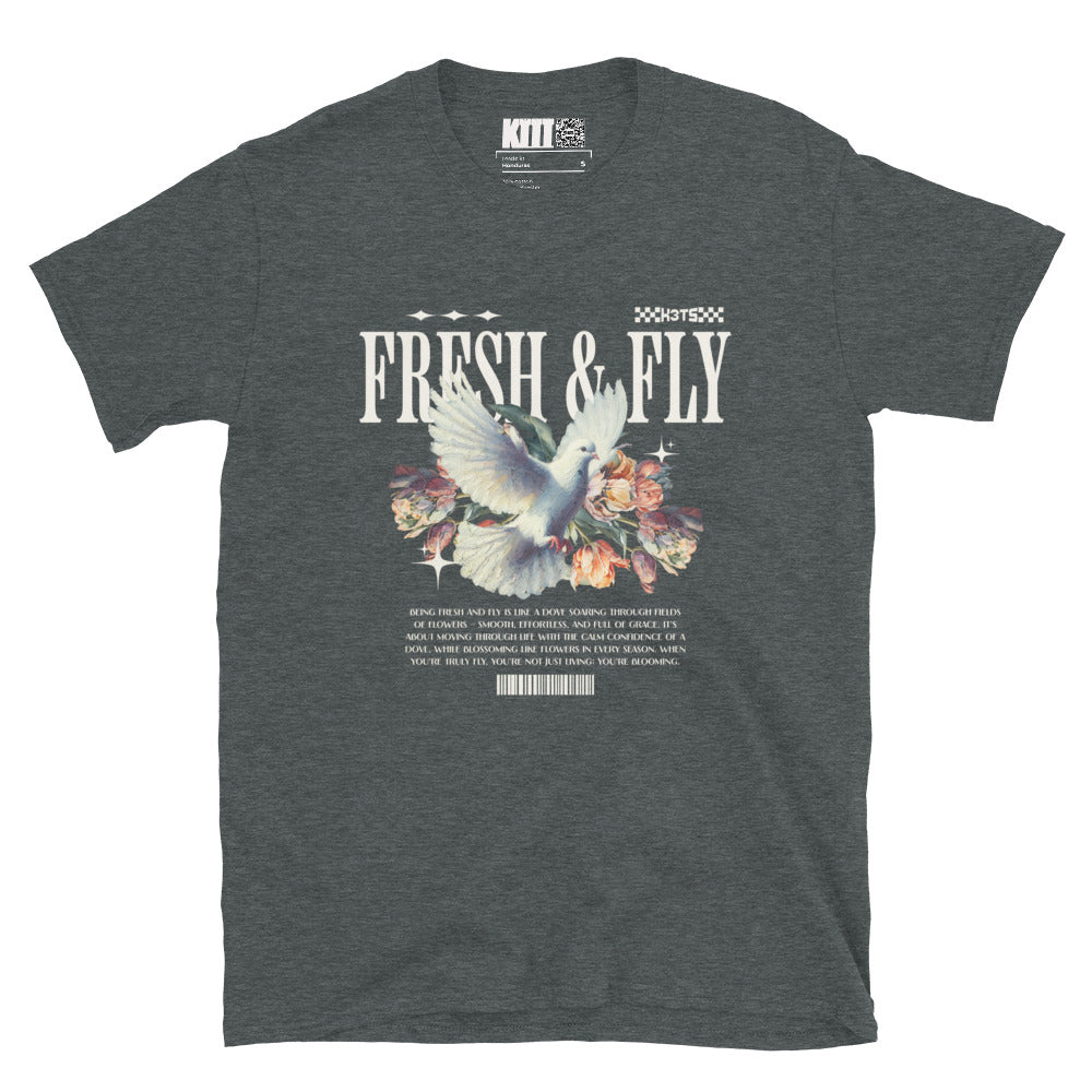 Fresh and Fly Dove Short-Sleeve Unisex T-Shirt