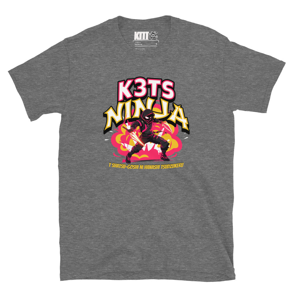 K3T’s Ninja - Japanese Slogan Short-Sleeve Unisex T-Shirt