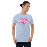 All Love - Painted Heart - Short-Sleeve Unisex T-Shirt