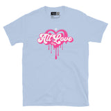 All Love - Painted Heart - Short-Sleeve Unisex T-Shirt