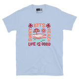 Life Is Good - K3T’s Sunny Beach Short-Sleeve Unisex T-Shirt