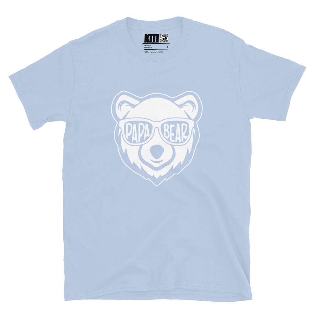 Papa Bear - Cool Shades Short-Sleeve Unisex T-Shirt